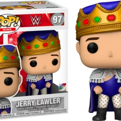 The Amazing Collectables Funko Pop! WWE - Jerry “The King” Lawler Metallic #97