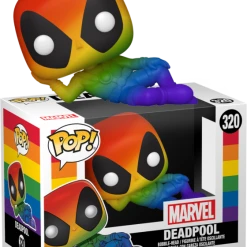 The Amazing Collectables Latest Additions Funko Pop! Deadpool - Deadpool Rainbow Pride 2021 #320