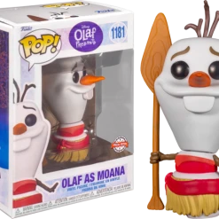 The Amazing Collectables Latest Additions Funko Pop! Olaf Presents: Moana - Olaf As Moana #1181