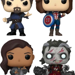 The Amazing Collectables Funko Pop! Doctor Strange In The Multiverse Of Madness - Something Strange - Bundle (Set Of 4) Bundles
