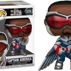 The Amazing Collectables Latest Additions Funko Pop! The Falcon And The Winter Soldier - Captain America With Wings #819