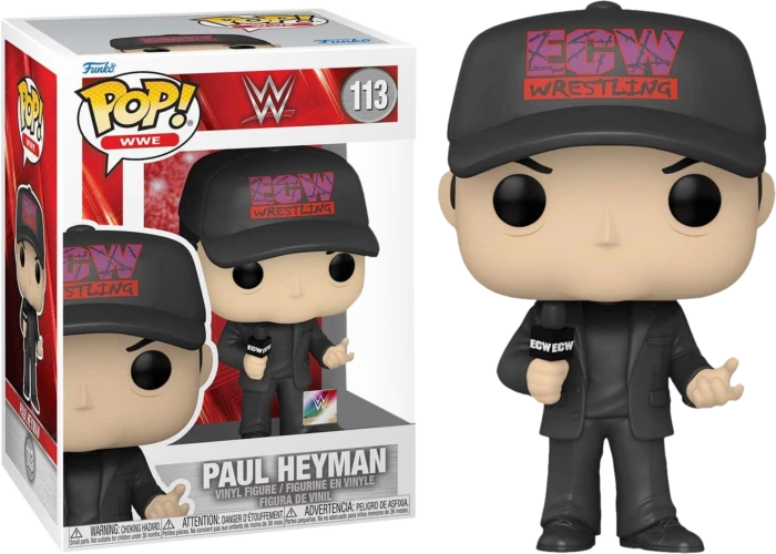 The Amazing Collectables Funko Pop! WWE - Paul Heyman ECW #113 3 The Amazing Collectables Funko Pop! WWE - Paul Heyman ECW #113