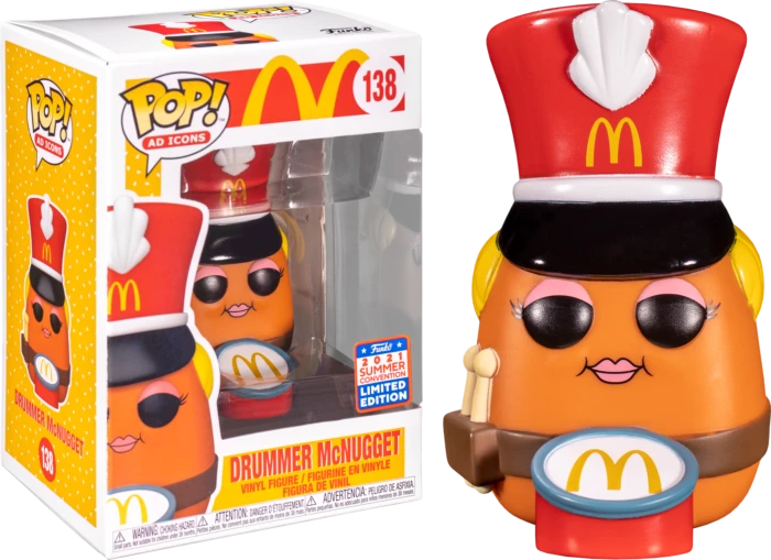 The Amazing Collectables Funko Pop! McDonald's - Band Master Nugget #138 (2021 Summer Convention Exclusive) 3 The Amazing Collectables Funko Pop! McDonald's - Band Master Nugget #138 (2021 Summer Convention Exclusive)