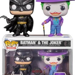 The Amazing Collectables Funko Pop! Funko Pop! Batman (1989) - Batman & The Joker Metallic - 2-Pack Latest Additions