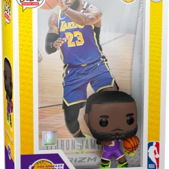 The Amazing Collectables Funko Pop! Trading Cards - NBA Basketball - LeBron James With Protector Case #02
