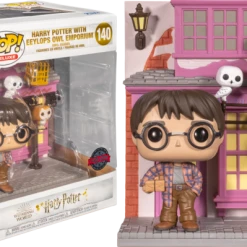 The Amazing Collectables Funko Pop! Harry Potter - Harry Potter With Eeylops Owl Emporium Diagon Alley Diorama Deluxe #140 Latest Additions