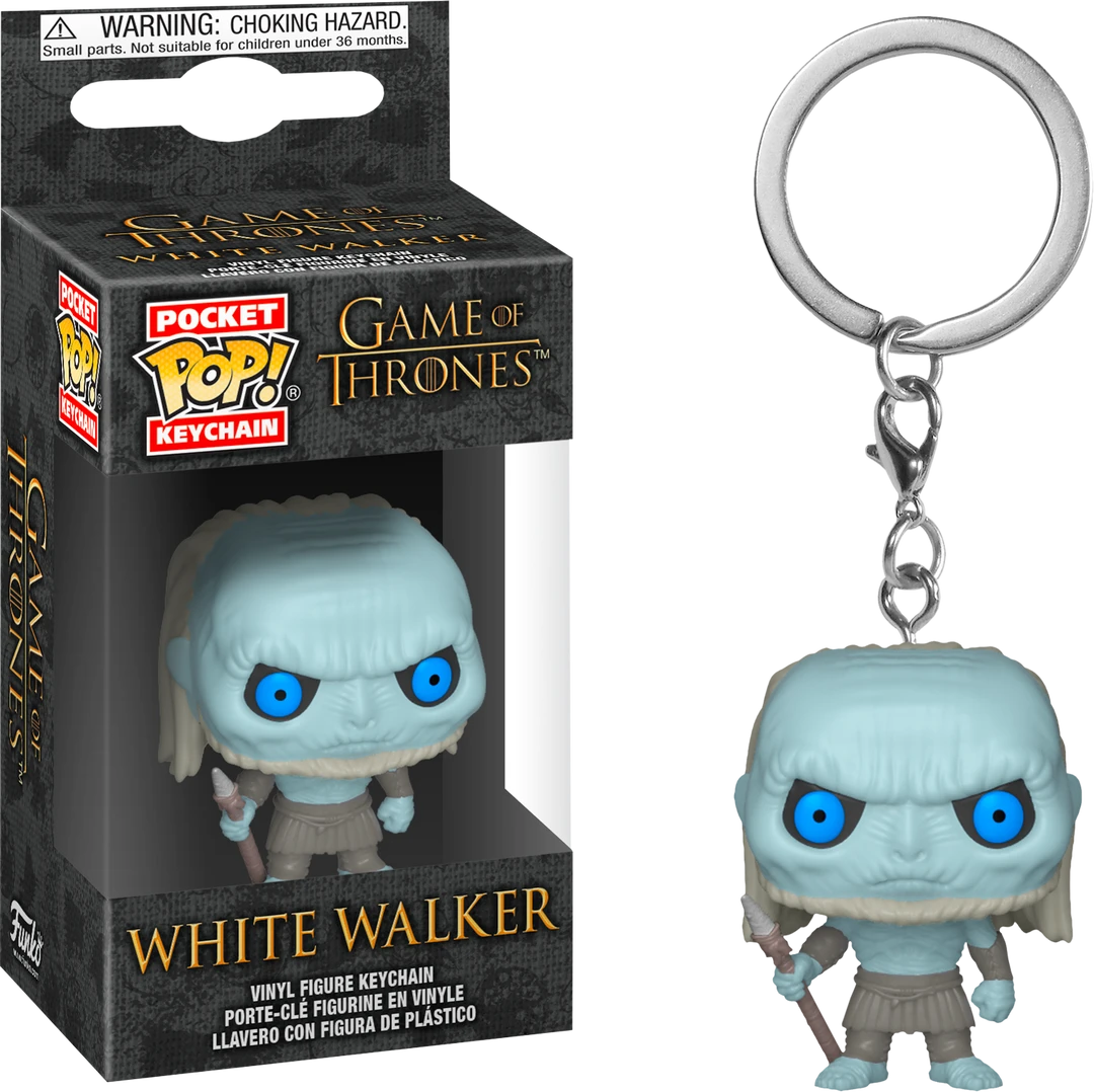 The Amazing Collectables Television Funko Pocket Pop! Keychain - Game Of Thrones - White Walker 3 The Amazing Collectables Television Funko Pocket Pop! Keychain - Game Of Thrones - White Walker