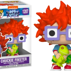 The Amazing Collectables Funko Pop! Rugrats - Chuckie Finster With Reptar #1207