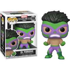 The Amazing Collectables Funko Pop! Marvel: Lucha Libre Edition - El Furioso Hulk #708 Latest Additions