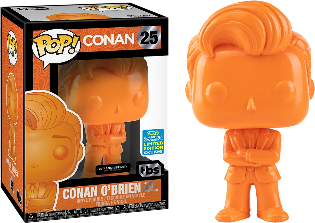 The Amazing Collectables Funko Pop! Conan - Conan O'Brien Team Coco Orange #25 (2019 SDCC Exclusive) 3 The Amazing Collectables Funko Pop! Conan - Conan O'Brien Team Coco Orange #25 (2019 SDCC Exclusive)