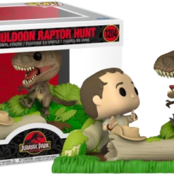 The Amazing Collectables Movies Funko Pop! Jurassic Park - Muldoon Raptor Hunt Movie Moments #1204