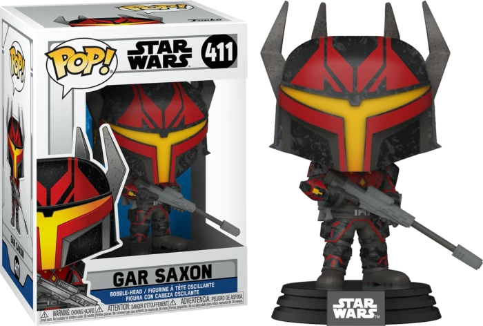 The Amazing Collectables Funko Pop! Star Wars: The Clone Wars - Gar Saxon #411 3 The Amazing Collectables Funko Pop! Star Wars: The Clone Wars - Gar Saxon #411