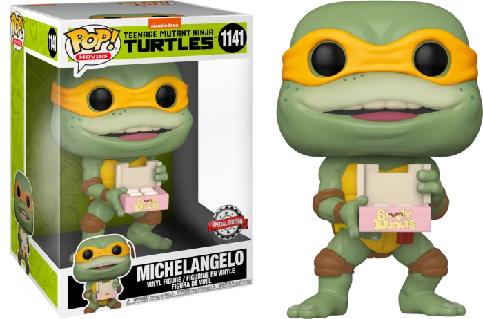 The Amazing Collectables Funko Pop! Teenage Mutant Ninja Turtles II: The Secret Of The Ooze - Michelangelo 10" #1141 3 The Amazing Collectables Funko Pop! Teenage Mutant Ninja Turtles II: The Secret Of The Ooze - Michelangelo 10" #1141