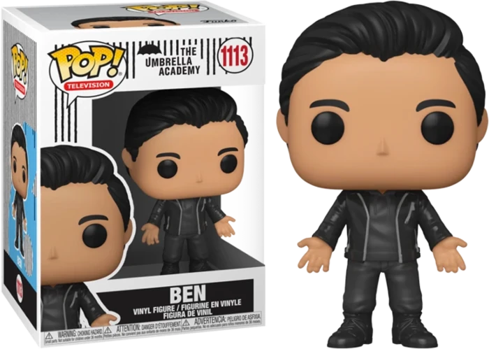 The Amazing Collectables Funko Pop! The Umbrella Academy - Ben Hargreeves With Black Outfit #1113 Television 3 The Amazing Collectables Funko Pop! The Umbrella Academy - Ben Hargreeves With Black Outfit #1113 Television
