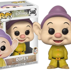 The Amazing Collectables Funko Pop! Snow White And The Seven Dwarfs - Dopey #340 - Chase Chance Chase Chance!