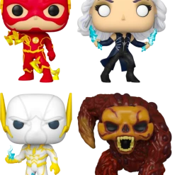 The Amazing Collectables Funko Pop! The Flash (2014) - For The Love Of Godspeed - Bundle (Set Of 4)