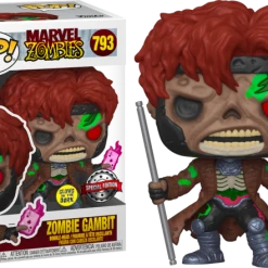 The Amazing Collectables Funko Pop! Marvel Zombies - Gambit Zombie Glow In The Dark #793 Latest Additions