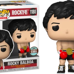 The Amazing Collectables Movies Funko Pop! Rocky - Rocky Balboa With Gold Belt 45th Anniversary #1180