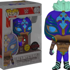 The Amazing Collectables Funko Pop! WWE - Rey Mysterio Glow In The Dark #93