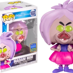 The Amazing Collectables Latest Additions Funko Pop! The Sword In The Stone - Madam Mim With Pig Face #1037 (2021 Wondrous Convention Exclusive)