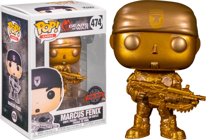 The Amazing Collectables Funko Pop! Gears Of War - E3 Games Collector Box Video Games 5 The Amazing Collectables Funko Pop! Gears Of War - E3 Games Collector Box Video Games