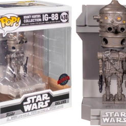 The Amazing Collectables Funko Pop! Star Wars Episode V: The Empire Strikes Back - IG-88 Bounty Hunters Deluxe #438