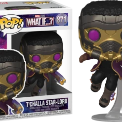 The Amazing Collectables Funko Pop! Marvel: What If… - T’Challa Star-Lord #871 Latest Additions