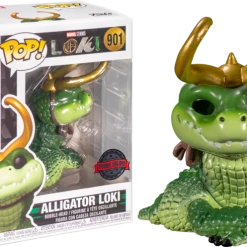 The Amazing Collectables Latest Additions Funko Pop! Loki (2021) - Alligator Loki #901