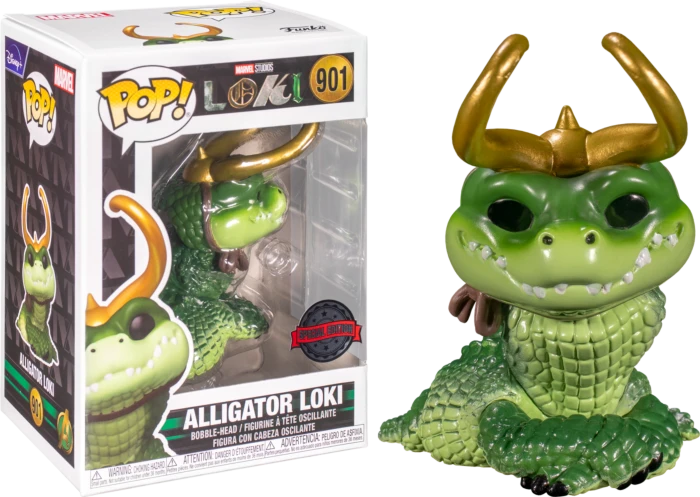 The Amazing Collectables Latest Additions Funko Pop! Loki (2021) - Alligator Loki #901 3 The Amazing Collectables Latest Additions Funko Pop! Loki (2021) - Alligator Loki #901