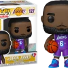 The Amazing Collectables Funko Pop! NBA Basketball - Lebron James L.A. Lakers 2021 City Edition Jersey #127 Sports