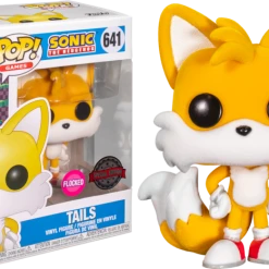 The Amazing Collectables Funko Pop! Sonic The Hedgehog - Tails Flocked #641 Video Games