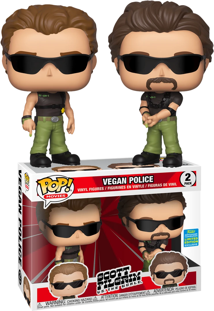 The Amazing Collectables Funko Pop! Scott Pilgrim Vs. The World - Vegan Police - (2019 SDCC Exclusive) 3 The Amazing Collectables Funko Pop! Scott Pilgrim Vs. The World - Vegan Police - (2019 SDCC Exclusive)