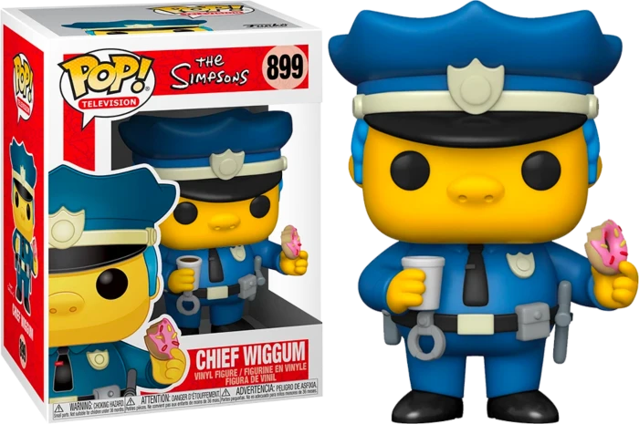 The Amazing Collectables Funko Pop! The Simpsons - Chief Wiggum Television 3 The Amazing Collectables Funko Pop! The Simpsons - Chief Wiggum Television