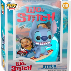 The Amazing Collectables Funko Pop! VHS Covers - Lilo & Stitch - Stitch On Surfboard #08