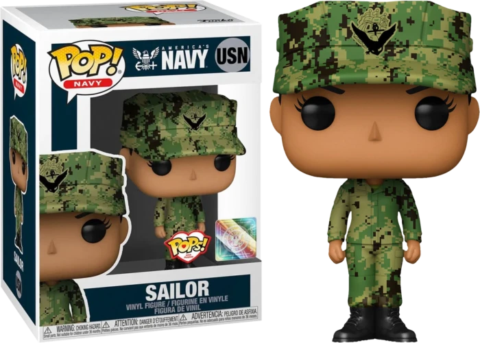 The Amazing Collectables Latest Additions Funko Pop! America’s Navy - Female Sailor #2 (Pops! With Purpose) 3 The Amazing Collectables Latest Additions Funko Pop! America’s Navy - Female Sailor #2 (Pops! With Purpose)