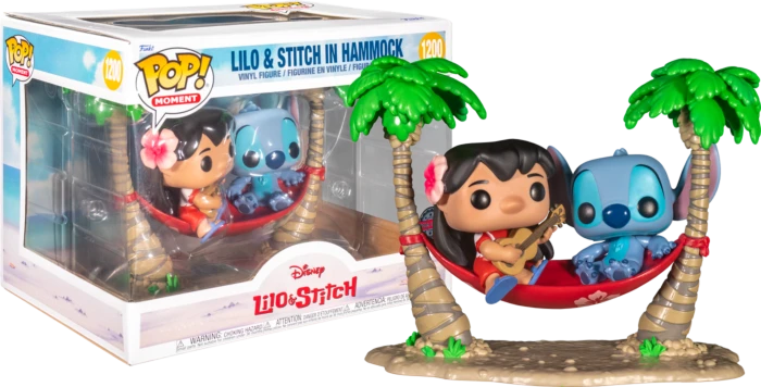 The Amazing Collectables Funko Pop! Lilo & Stitch - Lilo And Stitch In Hammock Movie Moments - 2-Pack #1200 3 The Amazing Collectables Funko Pop! Lilo & Stitch - Lilo And Stitch In Hammock Movie Moments - 2-Pack #1200