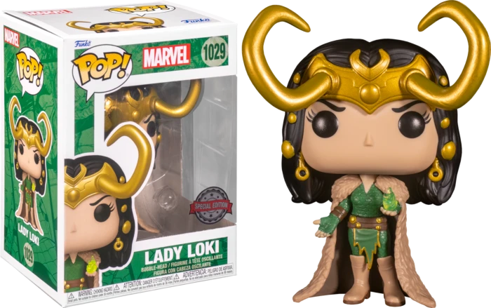 The Amazing Collectables Funko Pop! Loki - Lady Loki #1029 3 The Amazing Collectables Funko Pop! Loki - Lady Loki #1029