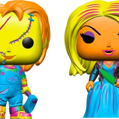 The Amazing Collectables Funko Pop! Bride Of Chucky - Tiffany & Chucky Blacklight - 2-Pack Blacklight ✨