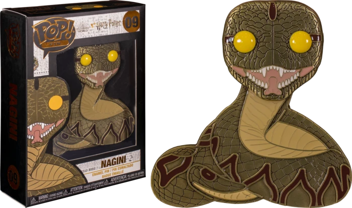 The Amazing Collectables Funko Pop! Harry Potter - Nagini 4” Enamel Pin #09 Pop! Enamel Pins - NEW! 3 The Amazing Collectables Funko Pop! Harry Potter - Nagini 4” Enamel Pin #09 Pop! Enamel Pins - NEW!