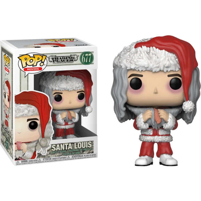 The Amazing Collectables Funko Pop! Trading Places - Santa Louis #677 Movies 3 The Amazing Collectables Funko Pop! Trading Places - Santa Louis #677 Movies