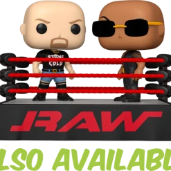 The Amazing Collectables Funko Pop! WWE - The Rock Vs Mankind - 2-Pack Sports