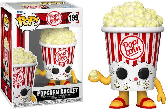 The Amazing Collectables Funko Pop! Funko Original - Popcorn Bucket #199 3 The Amazing Collectables Funko Pop! Funko Original - Popcorn Bucket #199