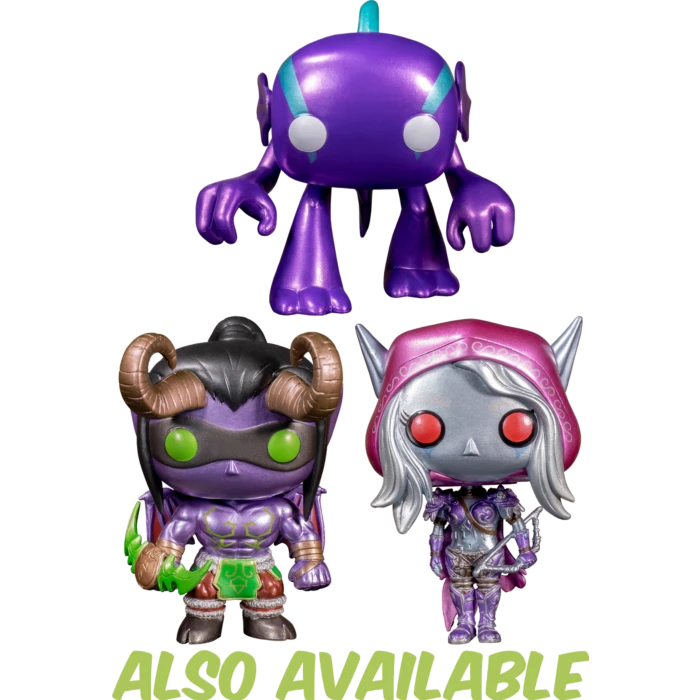 The Amazing Collectables Video Games Funko Pop! World Of Warcraft - Spectral Murloc Blizzard 30th Anniversary Metallic Purple #33 4 The Amazing Collectables Video Games Funko Pop! World Of Warcraft - Spectral Murloc Blizzard 30th Anniversary Metallic Purple #33