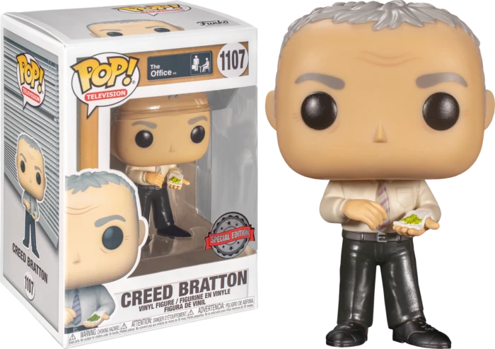 The Amazing Collectables Funko Pop! The Office - Creed Bratton With Mung Beans #1107 Television 3 The Amazing Collectables Funko Pop! The Office - Creed Bratton With Mung Beans #1107 Television