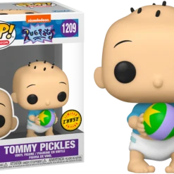 The Amazing Collectables Funko Pop! Rugrats - Tommy Pickles With Teddy #1209 - Chase Chance