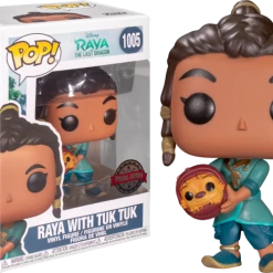 The Amazing Collectables Funko Pop! Raya And The Last Dragon - Young Raya With Baby Tuk Tuk #1005
