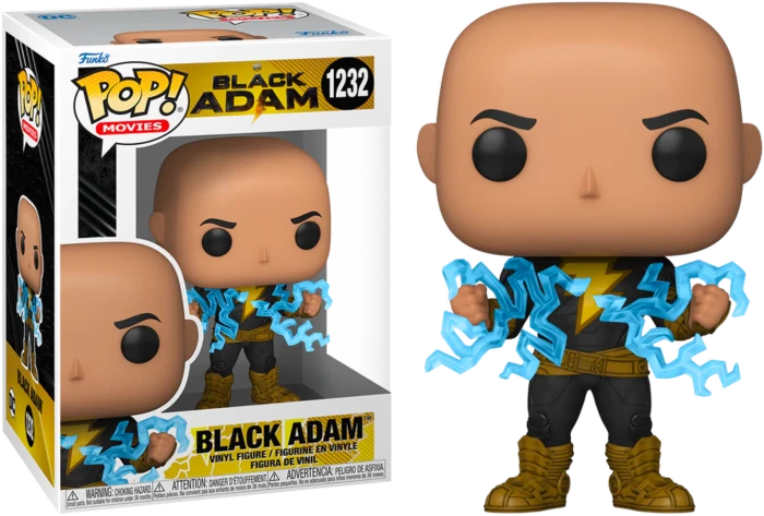 The Amazing Collectables Funko Pop! Black Adam (2022) - Black Adam With Lightning #1232 Chase Chance! 3 The Amazing Collectables Funko Pop! Black Adam (2022) - Black Adam With Lightning #1232 Chase Chance!