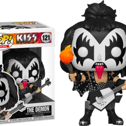 The Amazing Collectables Rocks Funko Pop! Kiss - Gene Simmons The Demon Glow In The Dark #121
