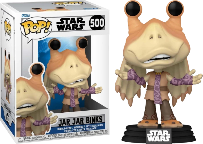 The Amazing Collectables Funko Pop! Star Wars: The Clone Wars - Jar Jar Binks #500 3 The Amazing Collectables Funko Pop! Star Wars: The Clone Wars - Jar Jar Binks #500