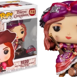 The Amazing Collectables Funko Pop! Pirates Of The Caribbean - Redd Disney Parks #423 (+ Box Of 3 Mystery Exclusive Pop! Vinyl Figures) Latest Additions